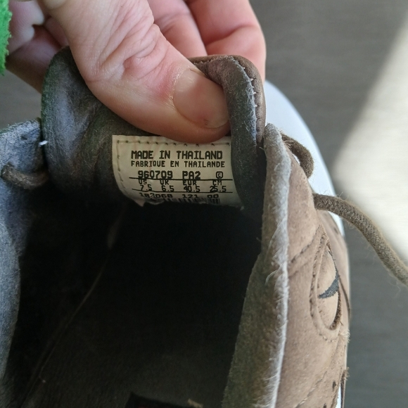 Nike Zoomair Whute and Brown Golf Shoes Size 7.5 Like New Spot On Toe - Picture 5 of 5